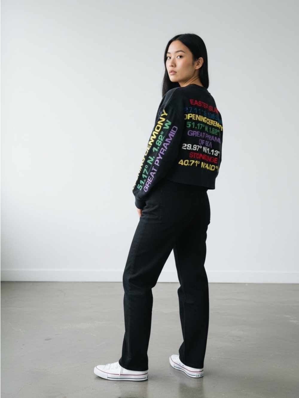 Opening Ceremony cotton sweater